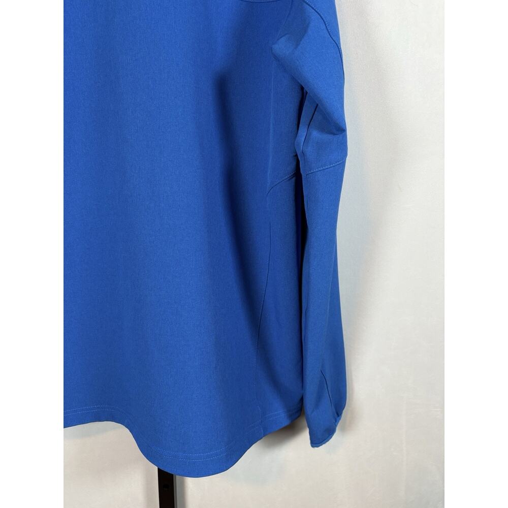North Face Apex Pneumatic Jacket Men's Large Blue Full Zip Softshell Windwall - Picture 10 of 15